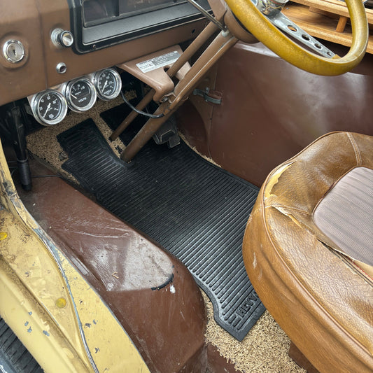 68-74 Ford Van Floor Mats - Hevy BigRig Beef