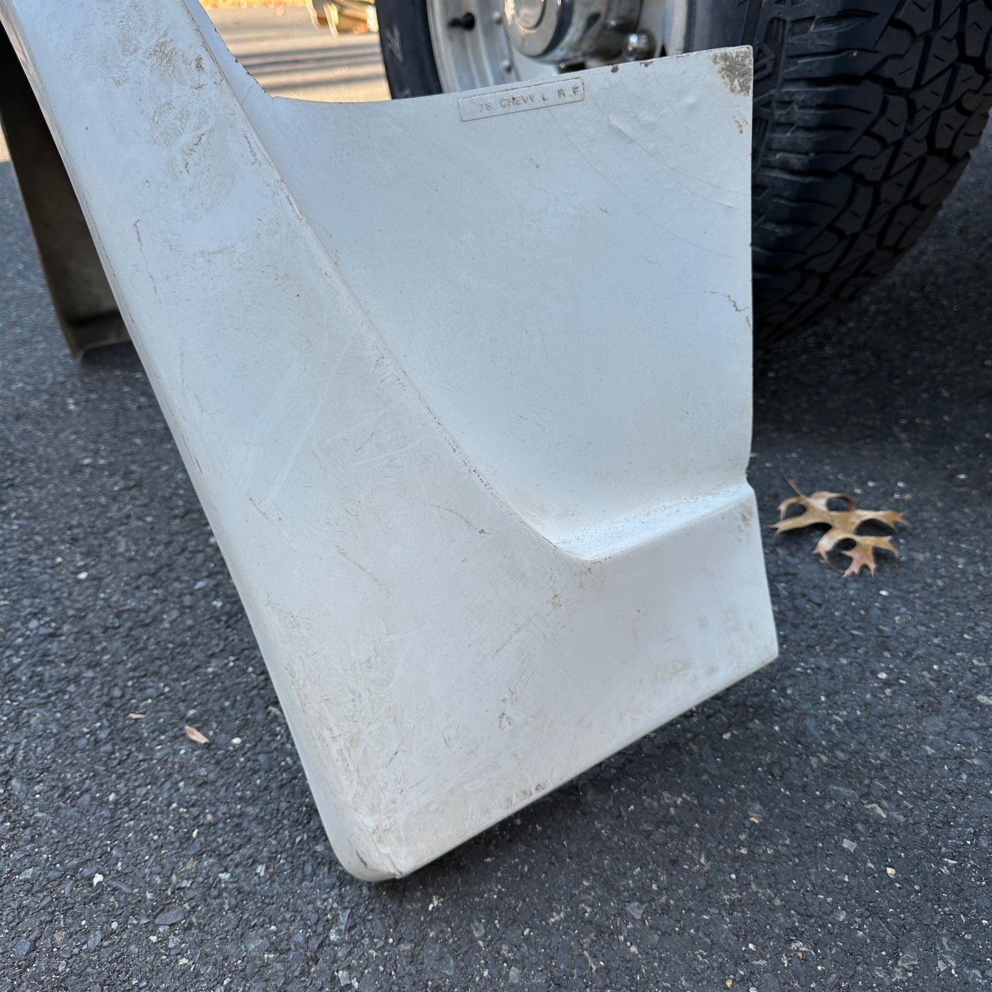 71-95/96 Chevy/GMC Van - Single LEFT REAR Deep Lip Mud Flare