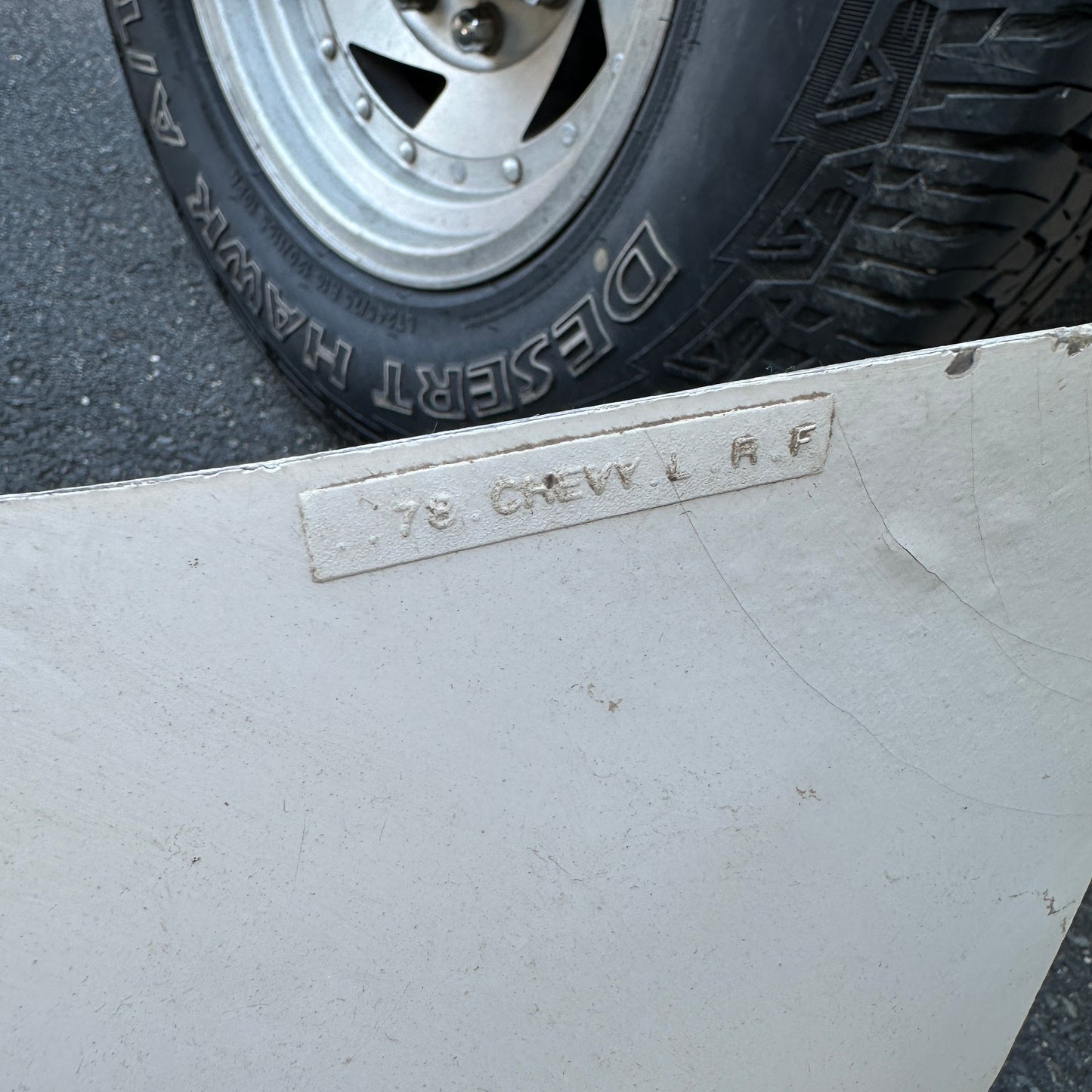 71-95/96 Chevy/GMC Van - Single LEFT REAR Deep Lip Mud Flare