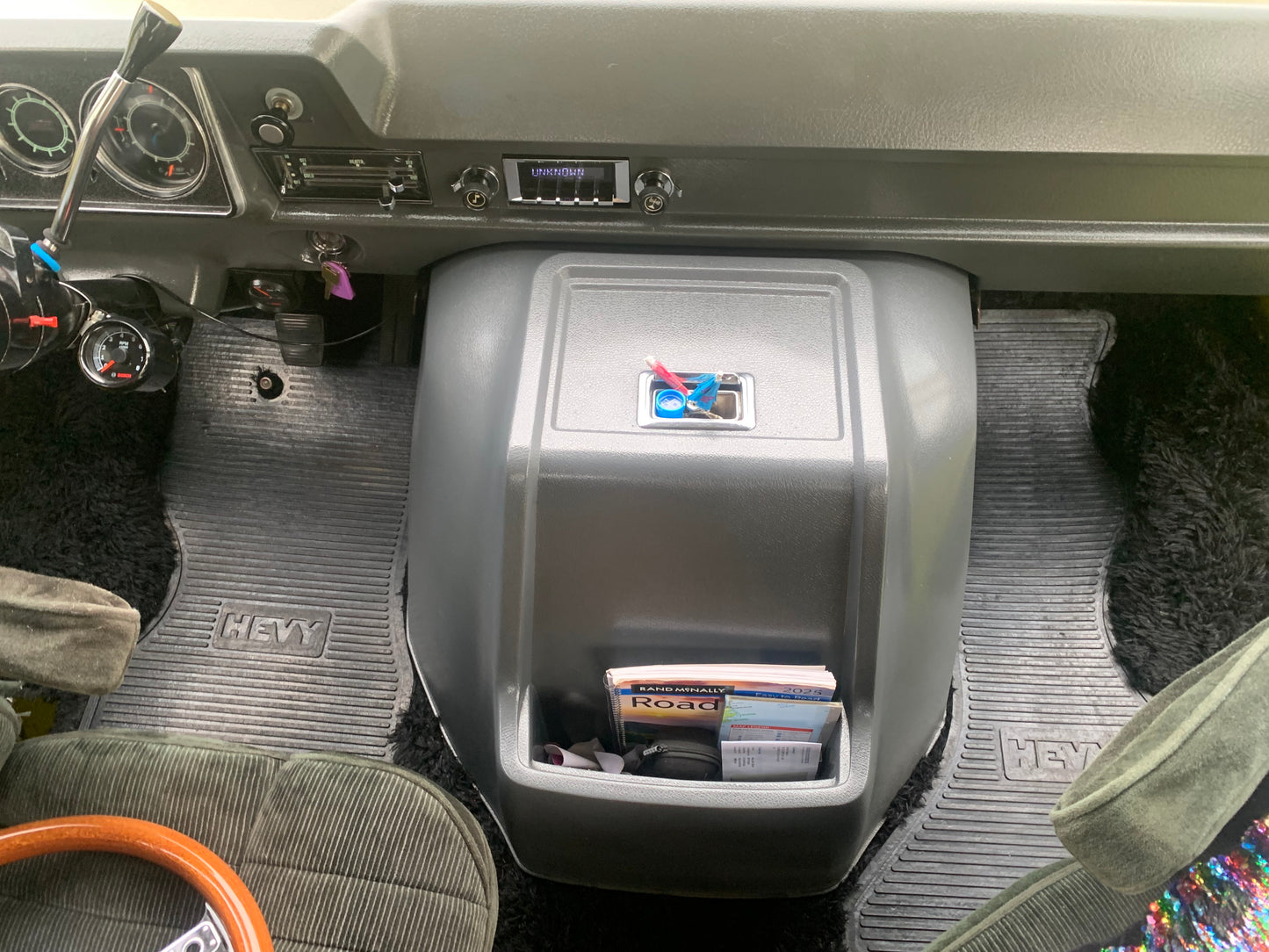 71-82 Chevy/GMC GVan Floor Mats - Hevy BigRig Beef