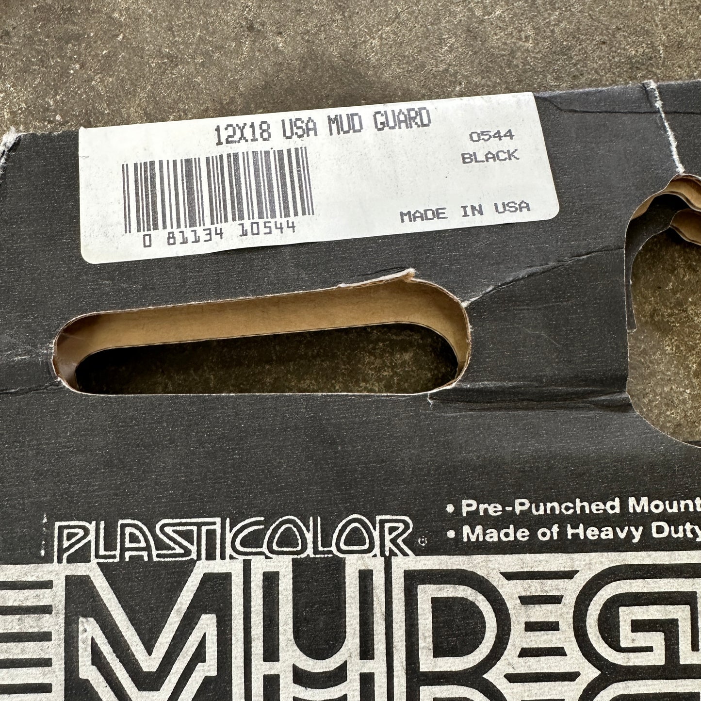 NOS USA Mudflaps - Plasticolor 18x12