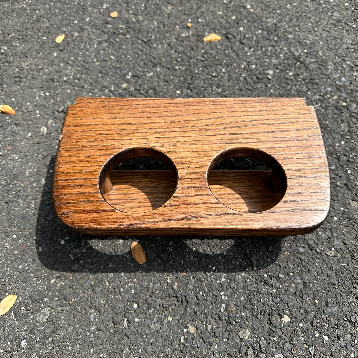 Handmade Red Oak Cupholder 83-95/96 GVan