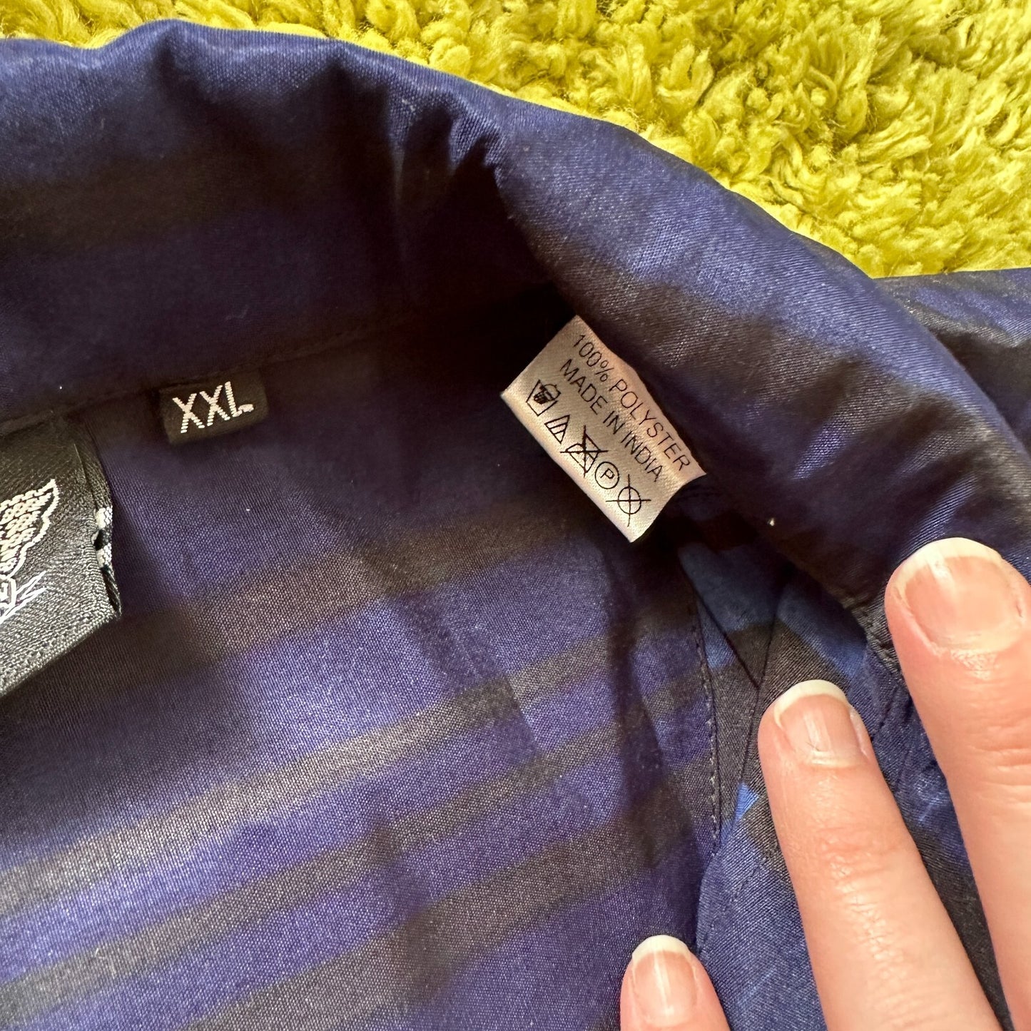 Vintage American Biker Button Down Shirt