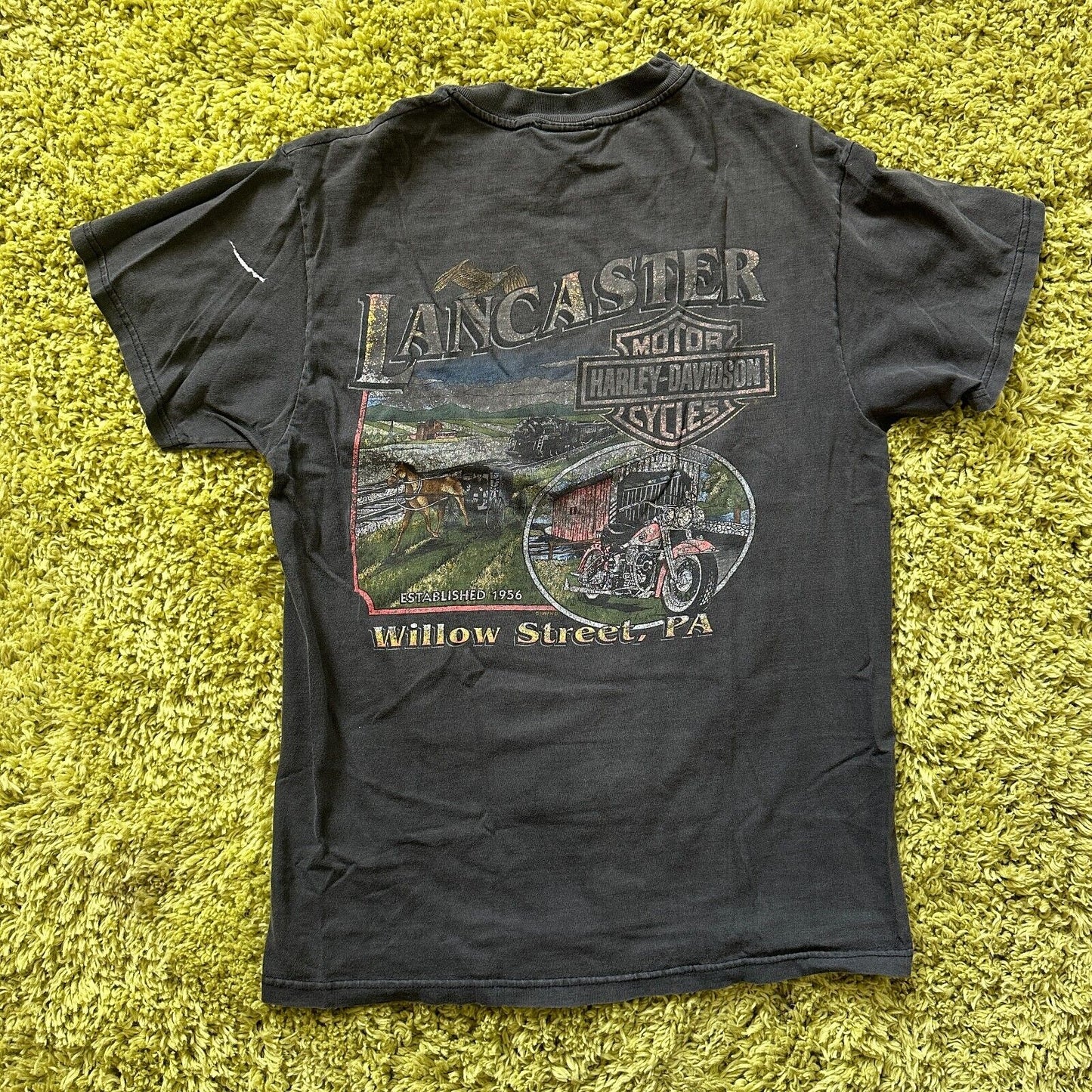 Vintage Harley Davidson Lancaster PA T-Shirt