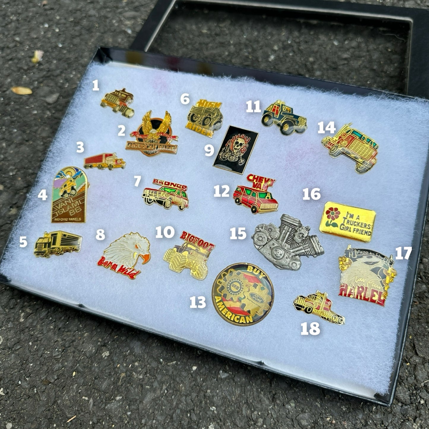 Vintage Enamel Pins