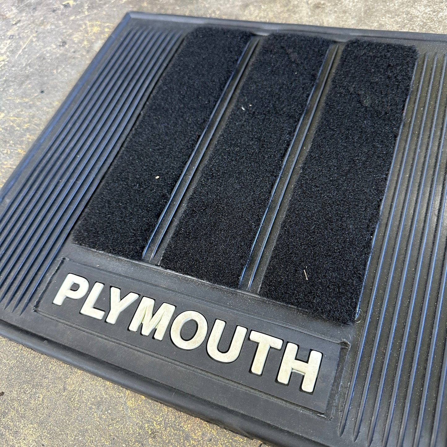 NOS Plymouth Rear Floor Mats - Plasticolor