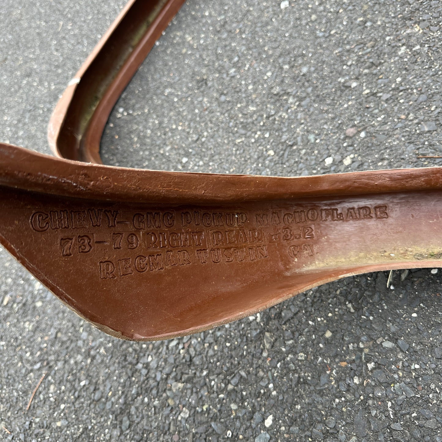 73-87 Squarebody REAR Pair Urethane Fender Flares