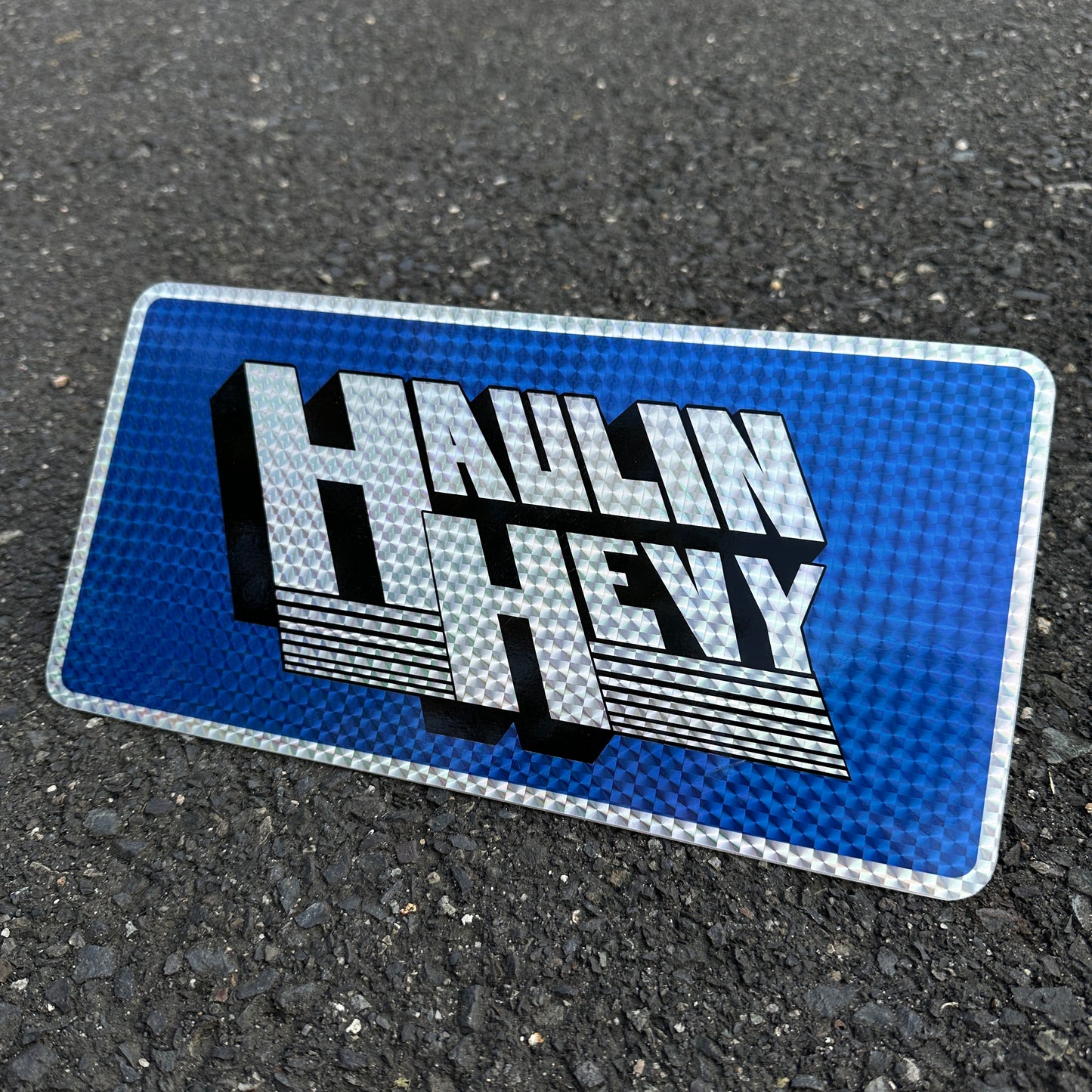 Hevy Hot Plates - Prismatic License Plate