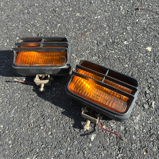 Vintage Amber Fog Lights