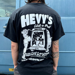 Hevy's Click-N-Pull T-Shirt