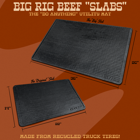 BigRig Beef Slabs - Universal Utility Mats