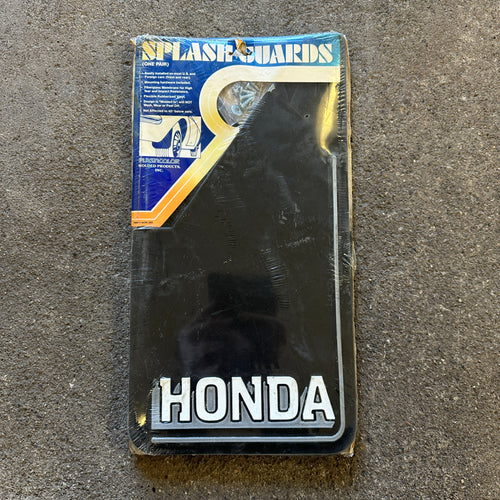 NOS Honda Mudflaps Small - Plasticolor 14x8