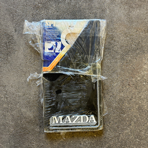 NOS Mazda Mudflaps Small - Plasticolor 14x8