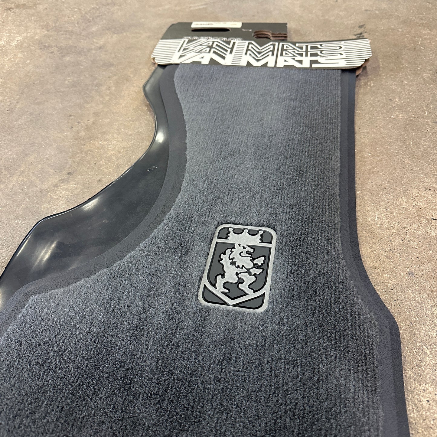 NOS Carpet/Rubber Plasticolor Floor Mats - 83-96 GVan