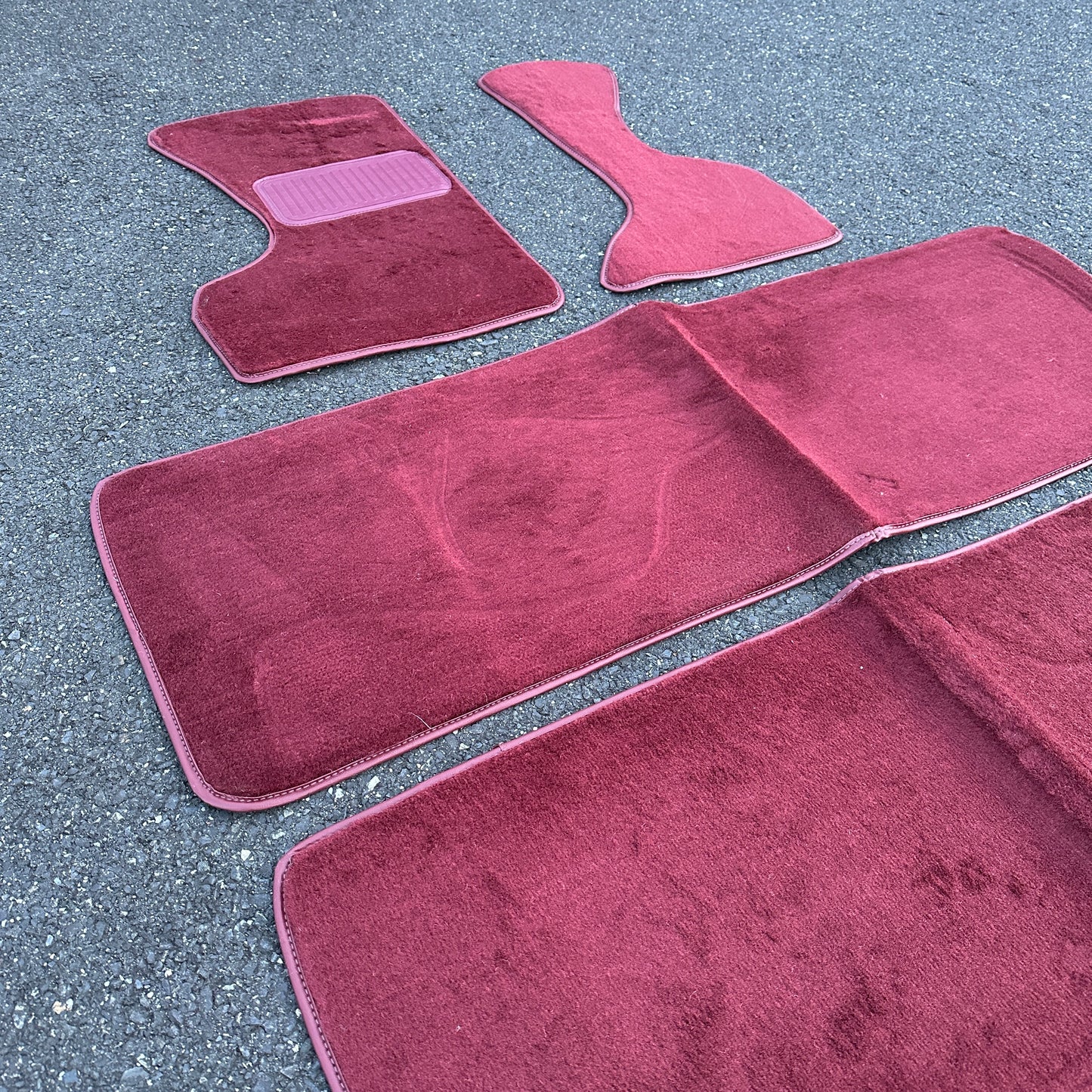 Vintage 4pc Carpet Floor Mats - 86-93 Dodge Ram Van - Multiple Colors!