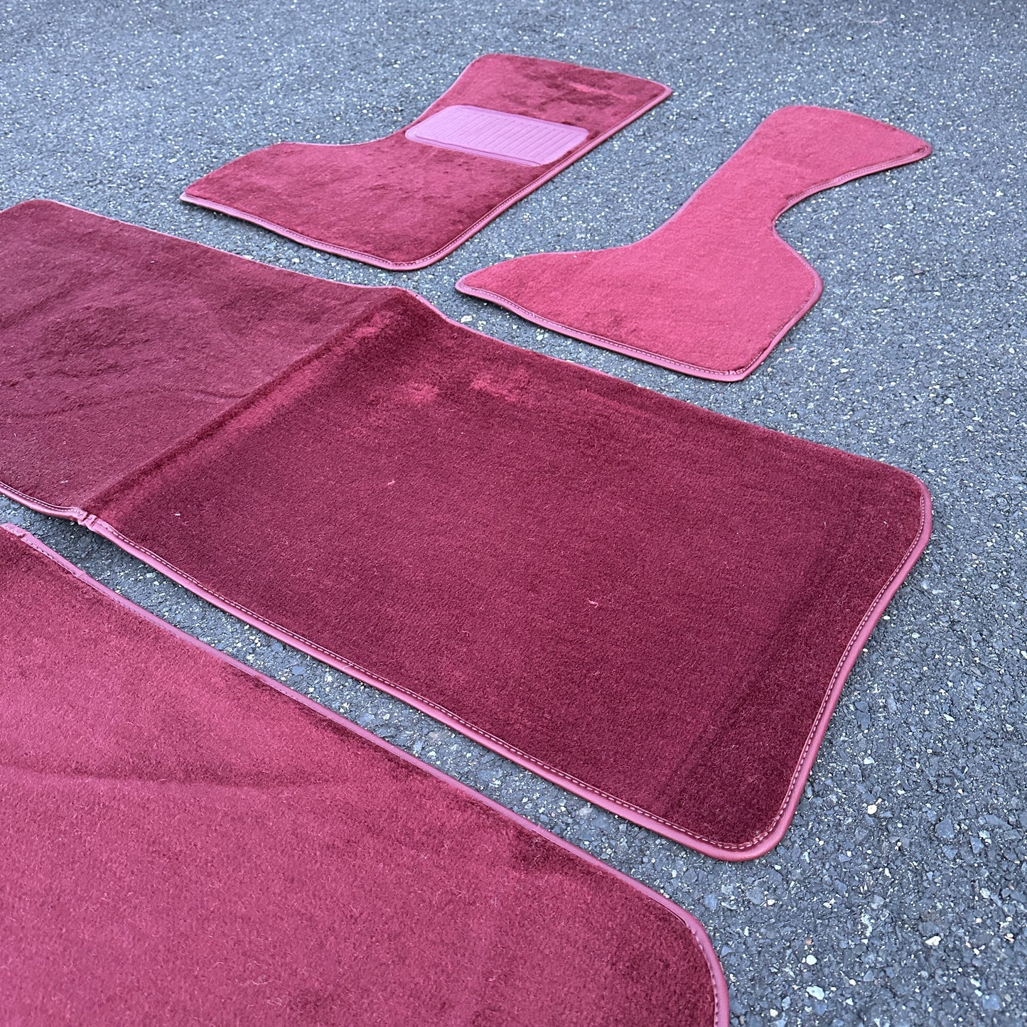 Vintage 4pc Carpet Floor Mats - 86-93 Dodge Ram Van - Multiple Colors!