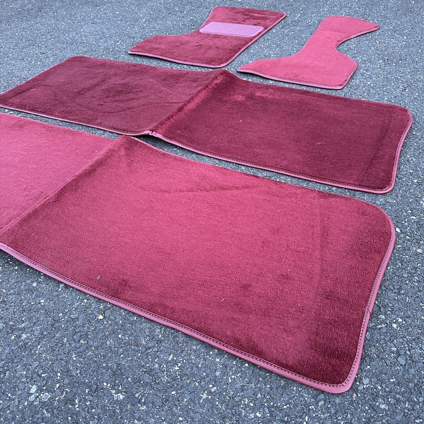 Vintage 4pc Carpet Floor Mats - 86-93 Dodge Ram Van - Multiple Colors!