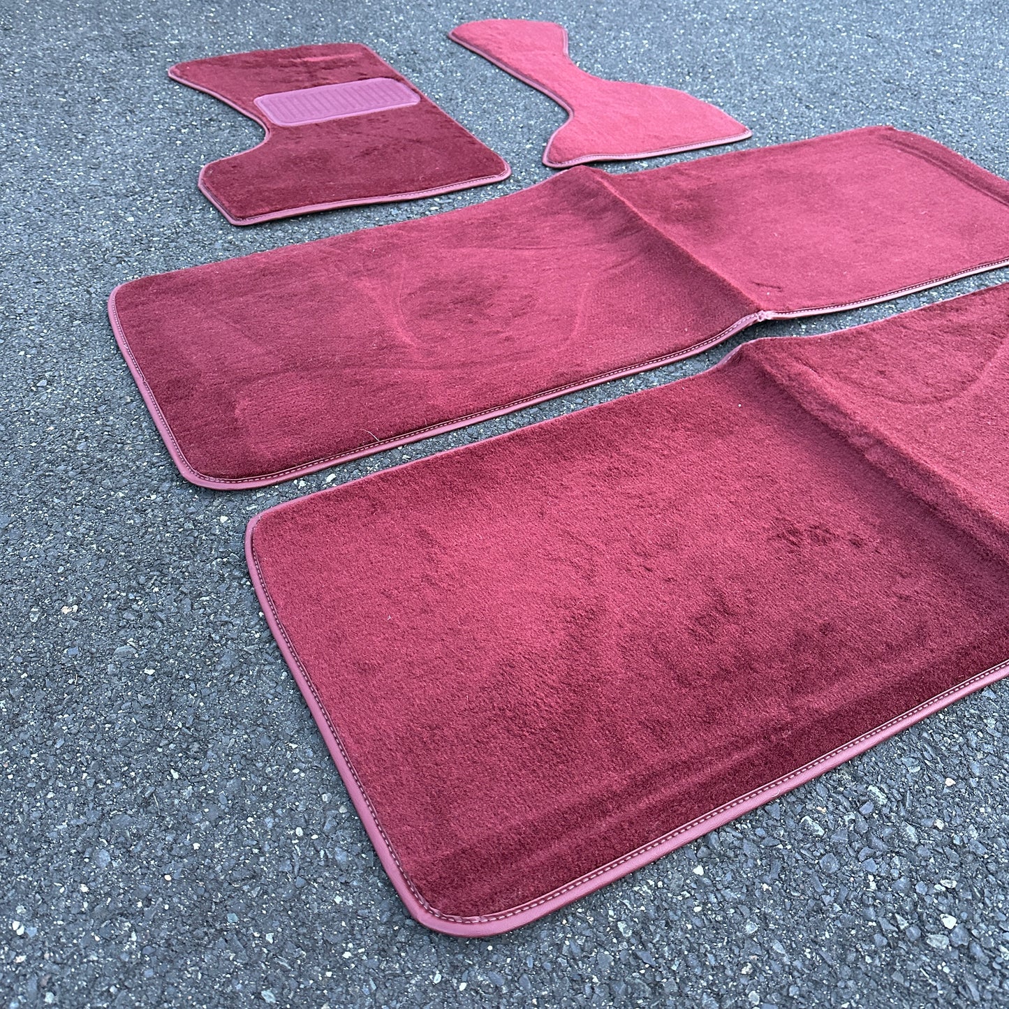 Vintage 4pc Carpet Floor Mats - 86-93 Dodge Ram Van - Multiple Colors!