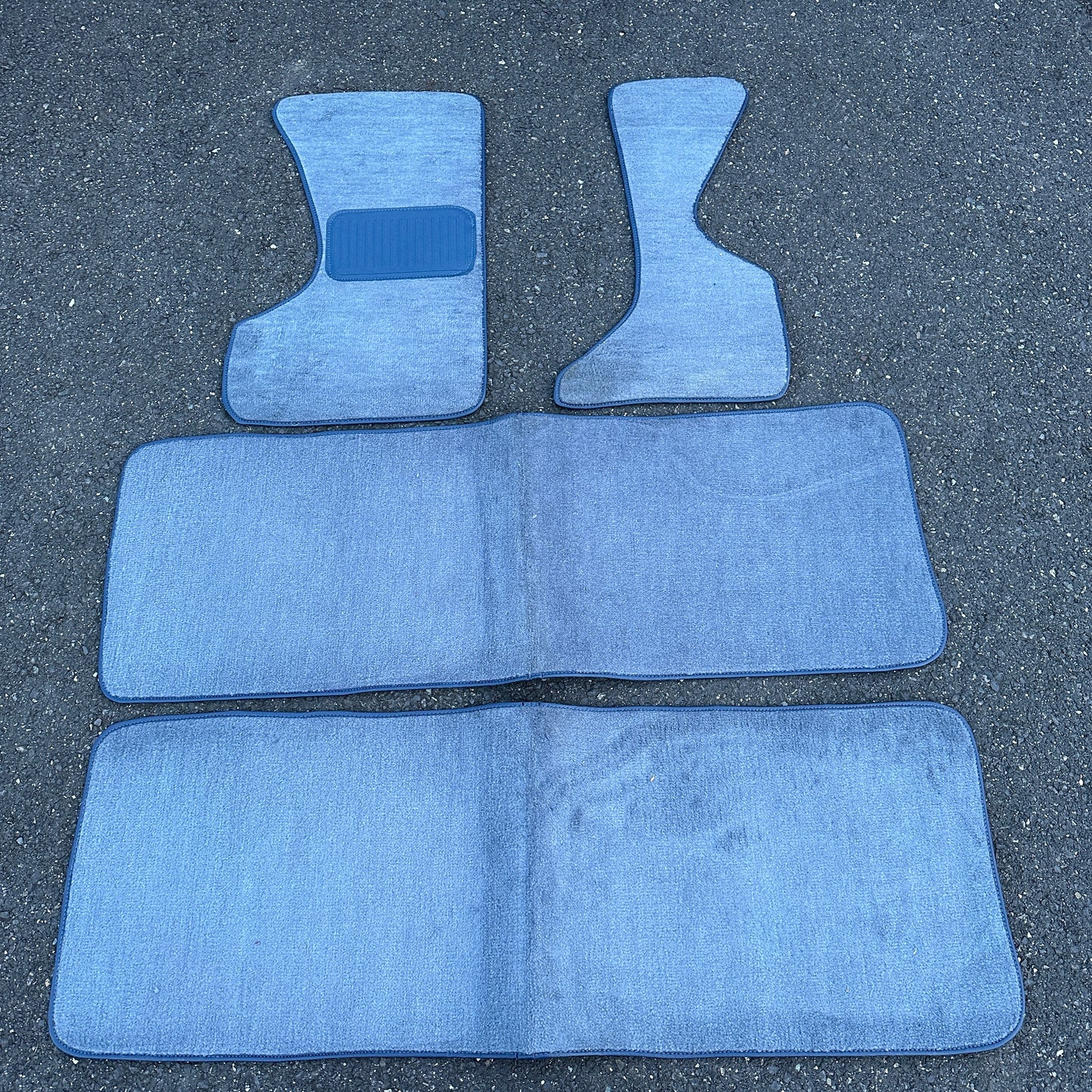 Vintage 4pc Carpet Floor Mats - 86-93 Dodge Ram Van - Multiple Colors!