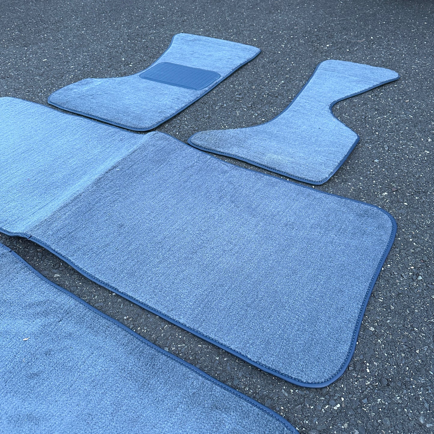 Vintage 4pc Carpet Floor Mats - 86-93 Dodge Ram Van - Multiple Colors!