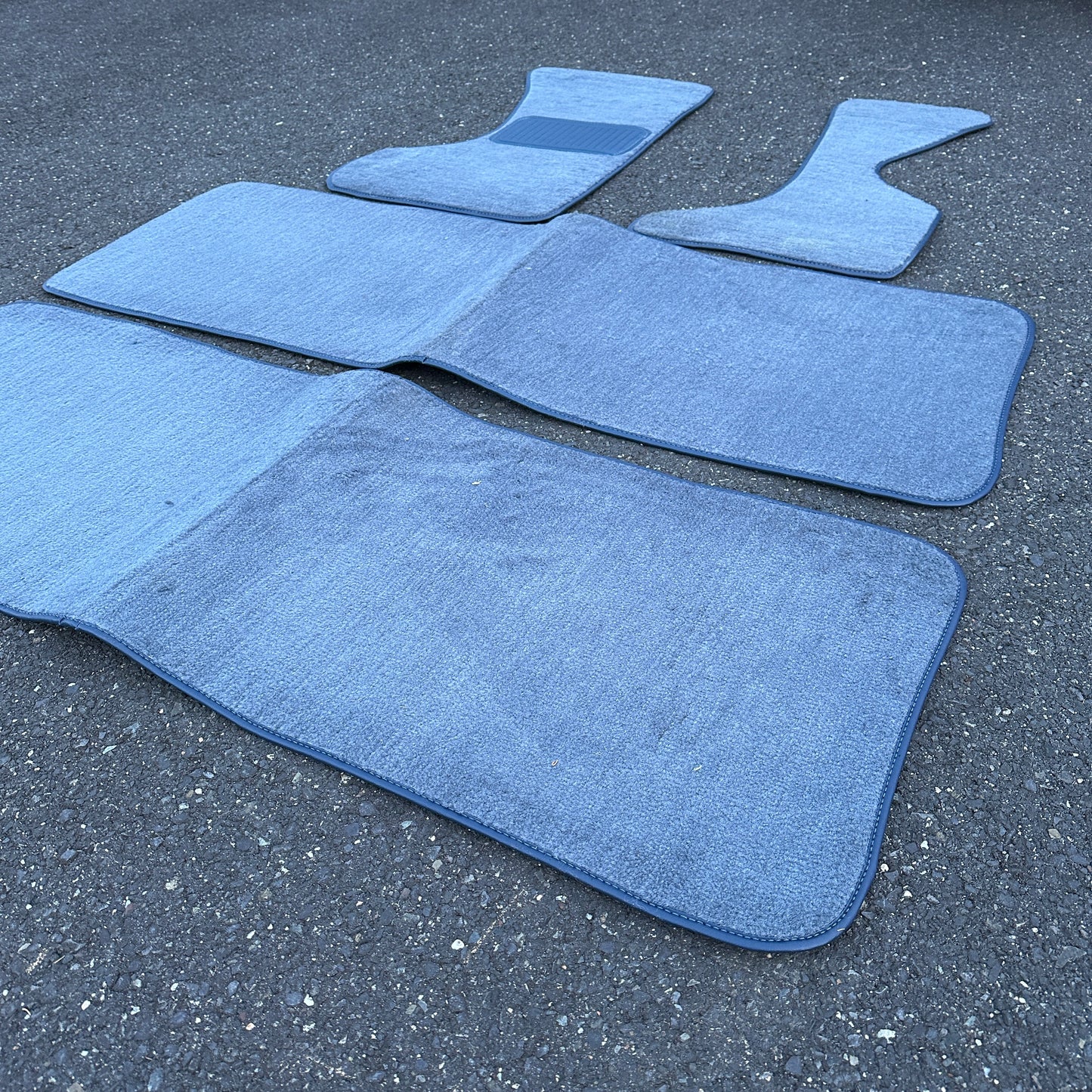 Vintage 4pc Carpet Floor Mats - 86-93 Dodge Ram Van - Multiple Colors!