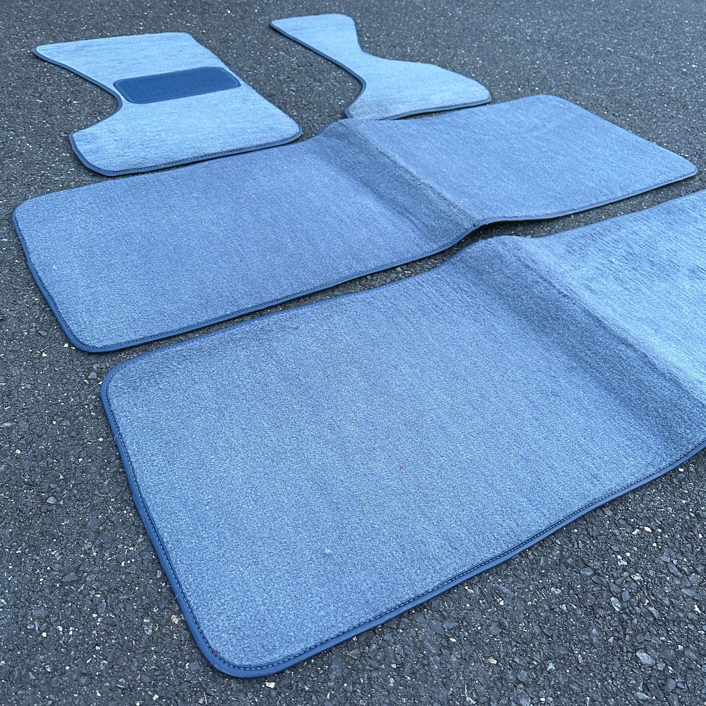 Vintage 4pc Carpet Floor Mats - 86-93 Dodge Ram Van - Multiple Colors!