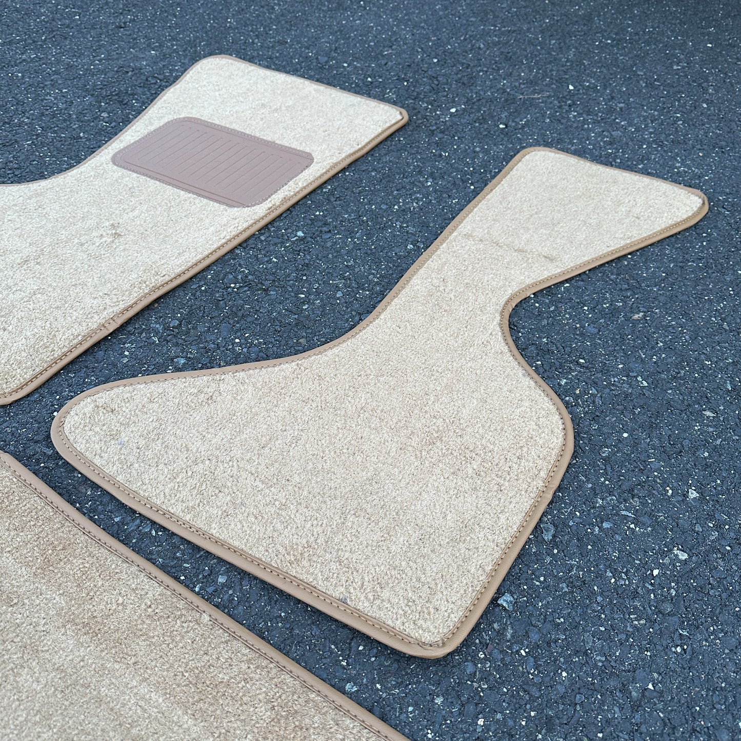 Vintage 4pc Carpet Floor Mats - 86-93 Dodge Ram Van - Multiple Colors!