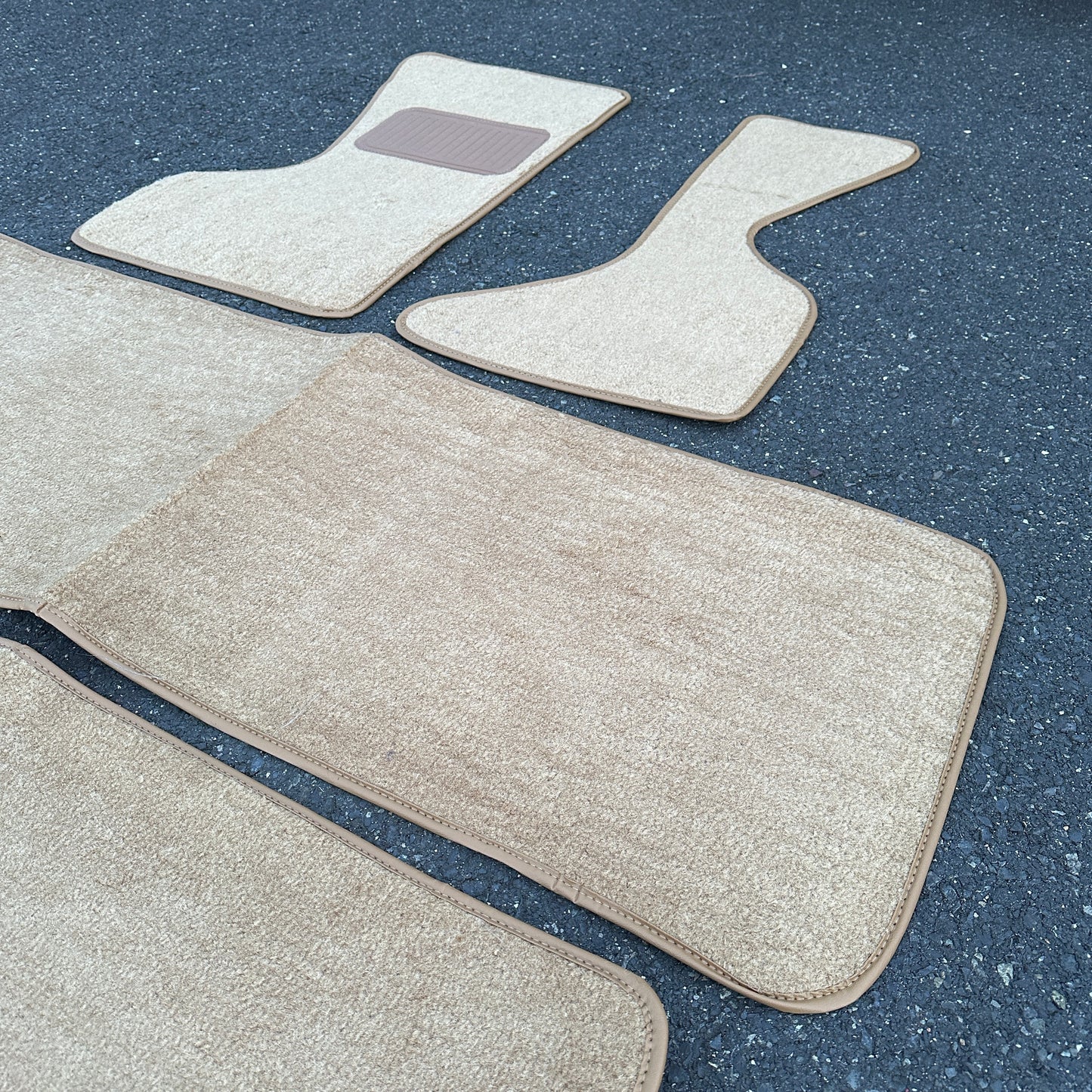 Vintage 4pc Carpet Floor Mats - 86-93 Dodge Ram Van - Multiple Colors!