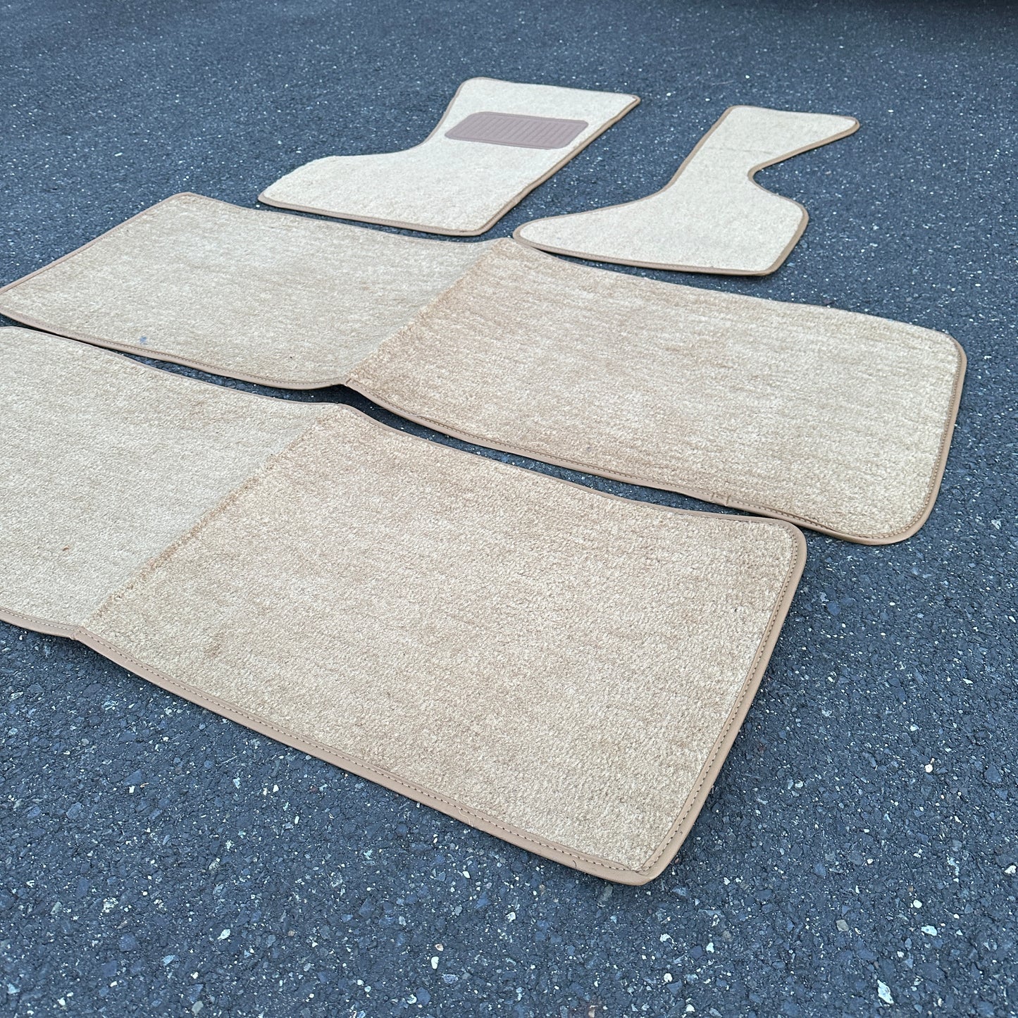 Vintage 4pc Carpet Floor Mats - 86-93 Dodge Ram Van - Multiple Colors!