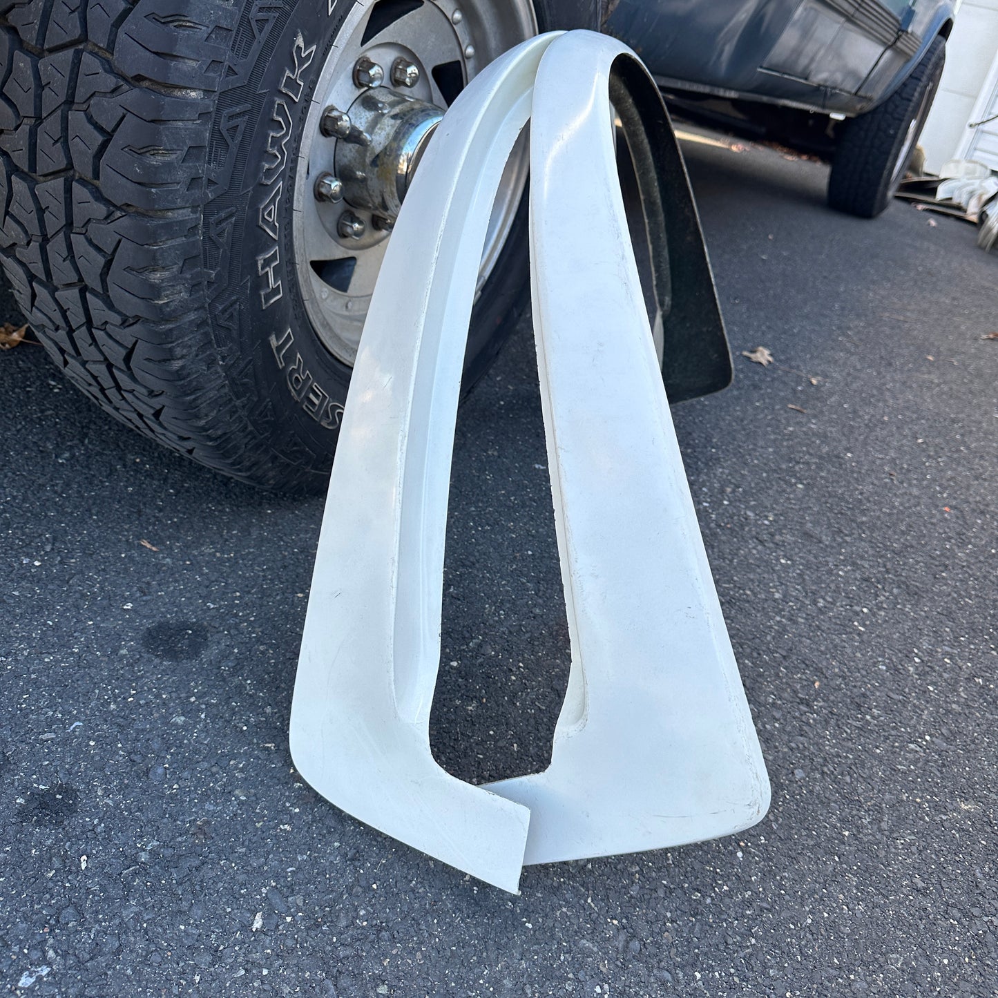 68-74 Ford Van - FRONT Mud Fiberglass Fender Flare pair