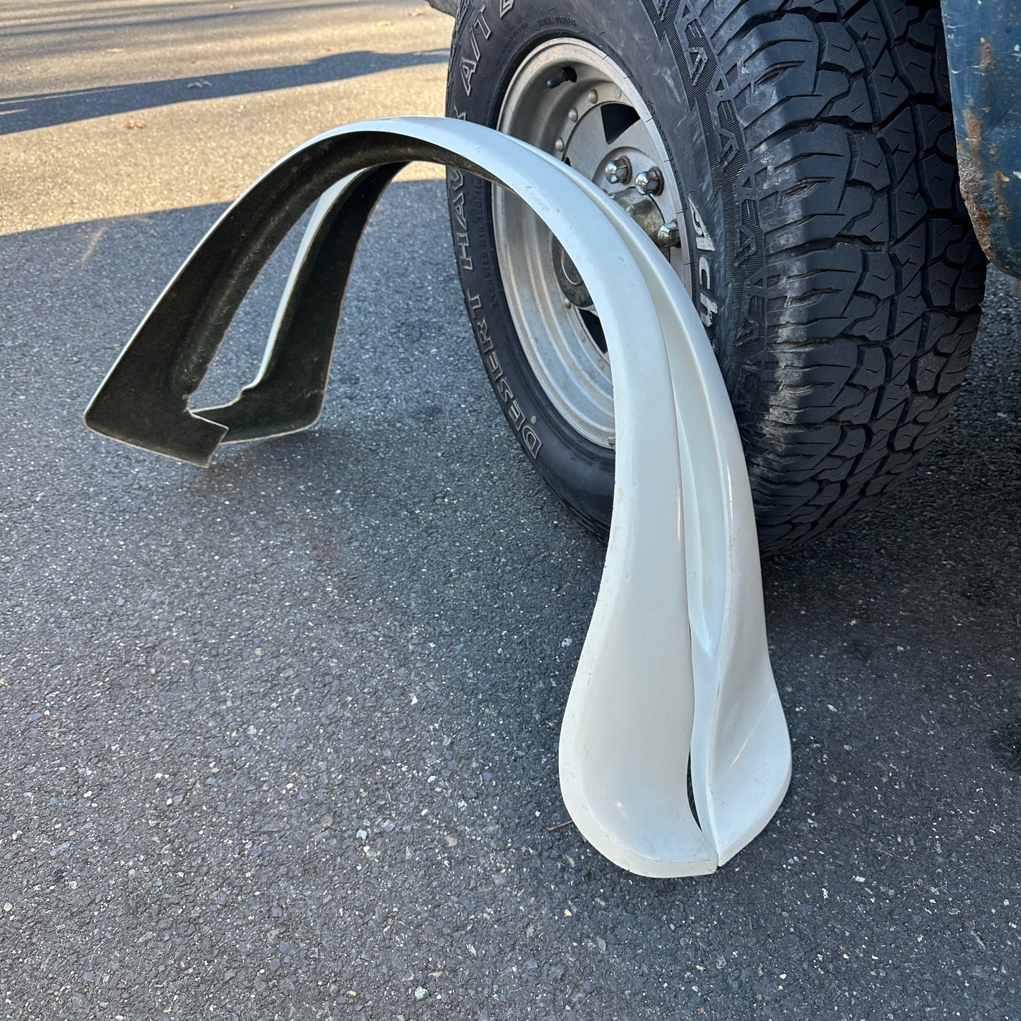 68-74 Ford Van - FRONT Mud Fiberglass Fender Flare pair