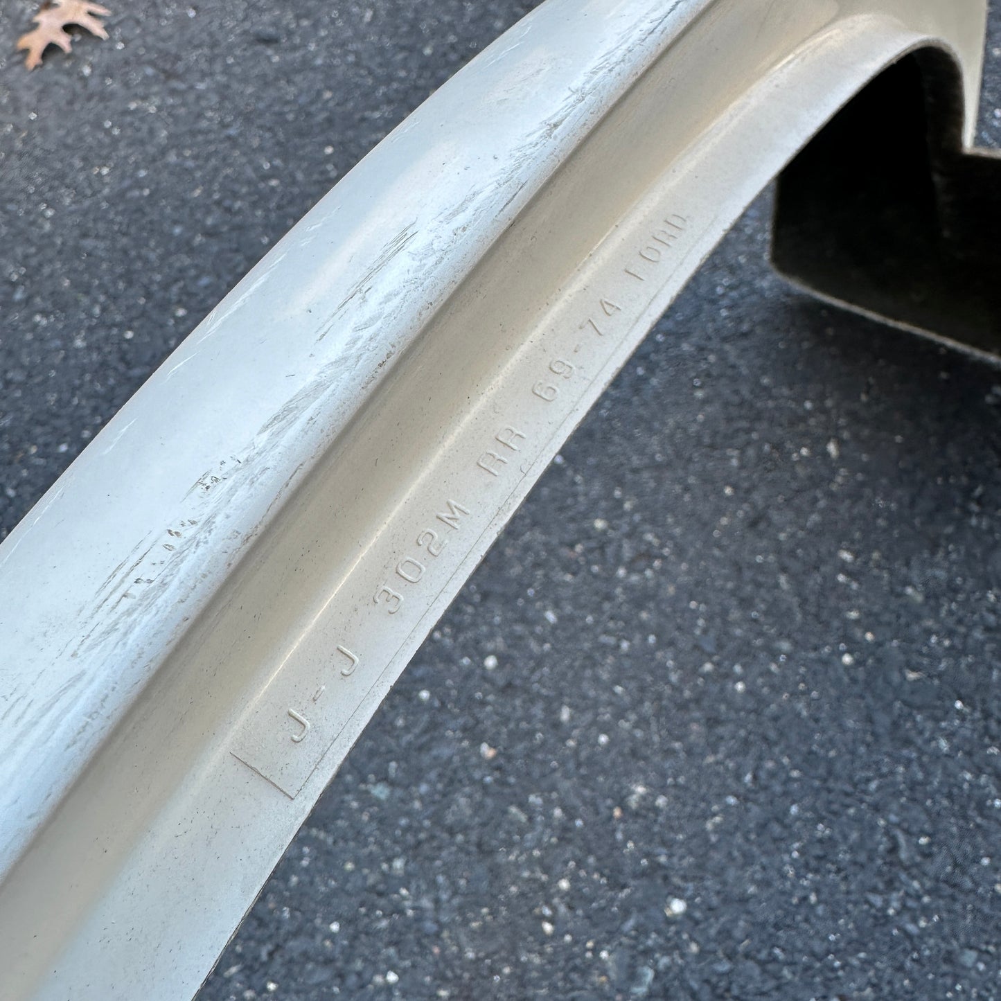68-74 Ford Van - RIGHT REAR Mud Fiberglass Fender Flare