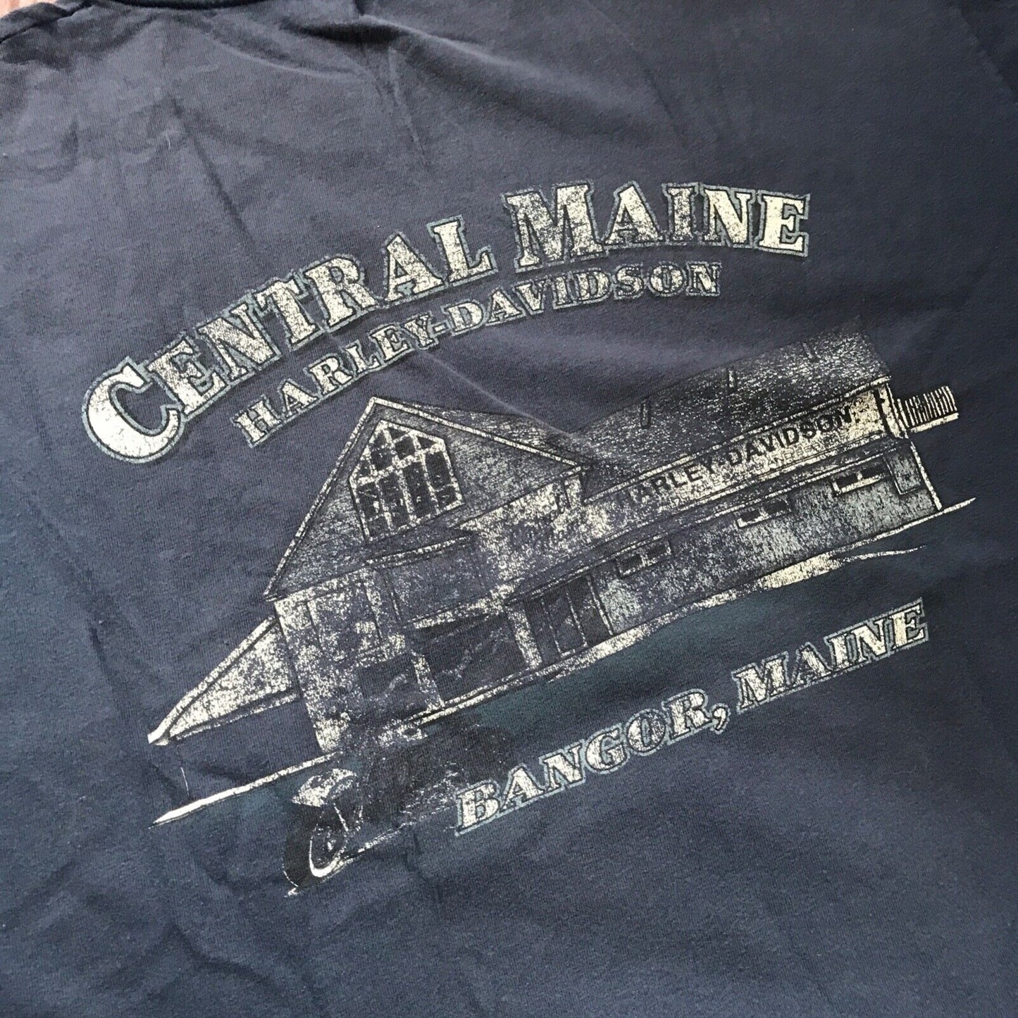 Vintage Harley Davidson Bangor Maine T-Shirt