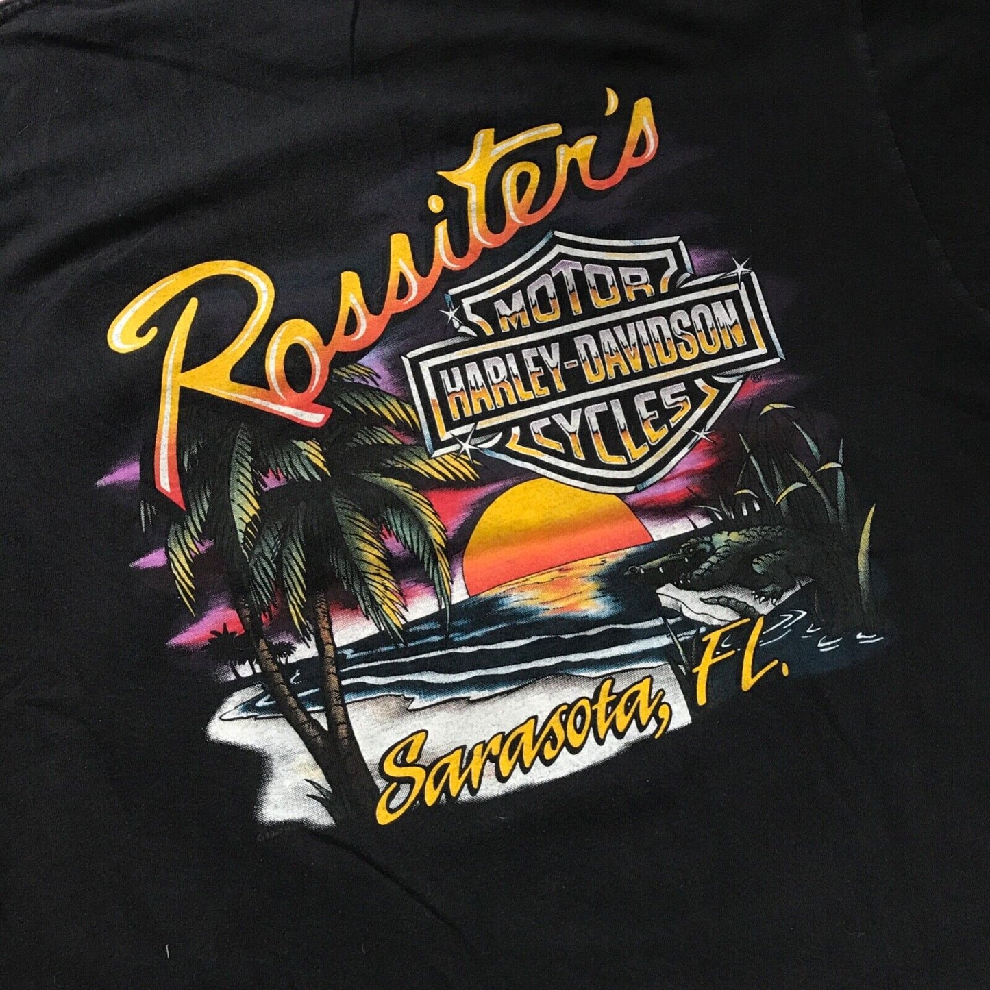 Vintage Harley Davidson Sarasota FL T-Shirt
