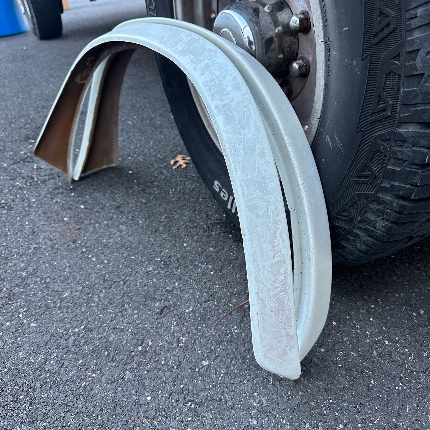 71-03 Dodge Ram Van - 2pc REAR Fiberglass Fender Flare pair