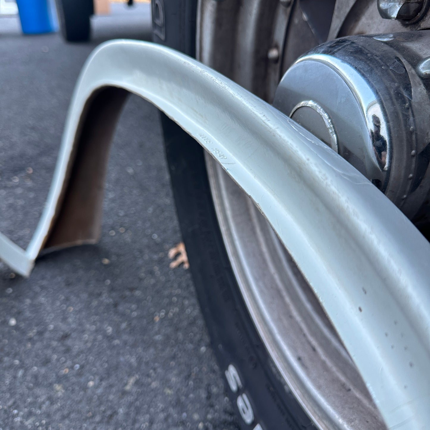 71-03 Dodge Ram Van - 2pc REAR Fiberglass Fender Flare pair
