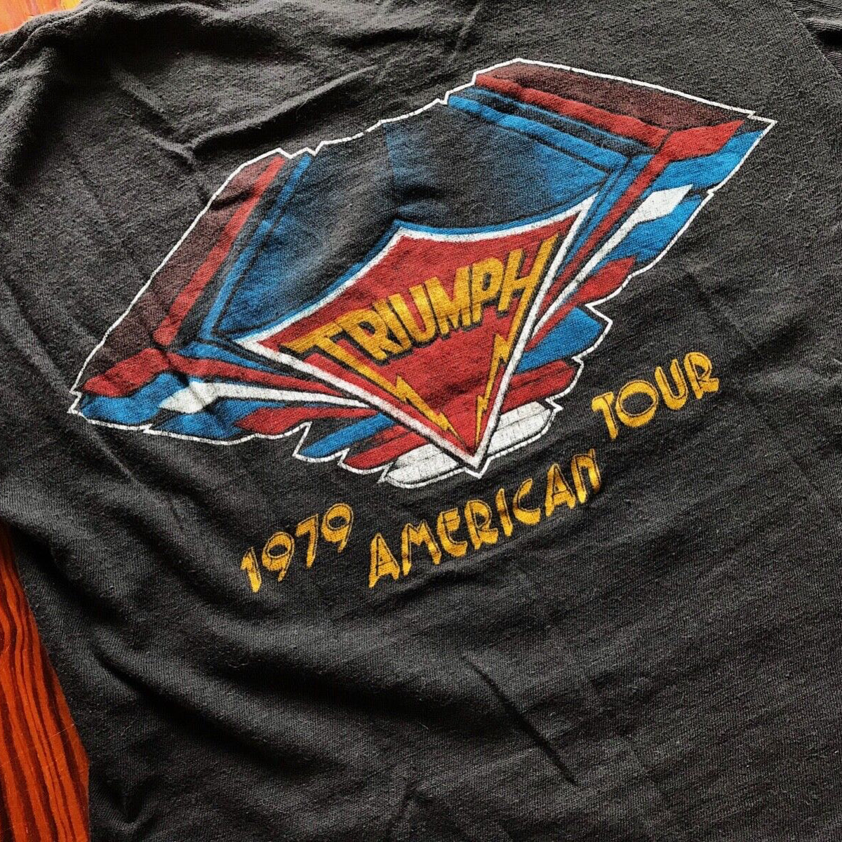 Vintage Triumph 1979 Tour T-Shirt