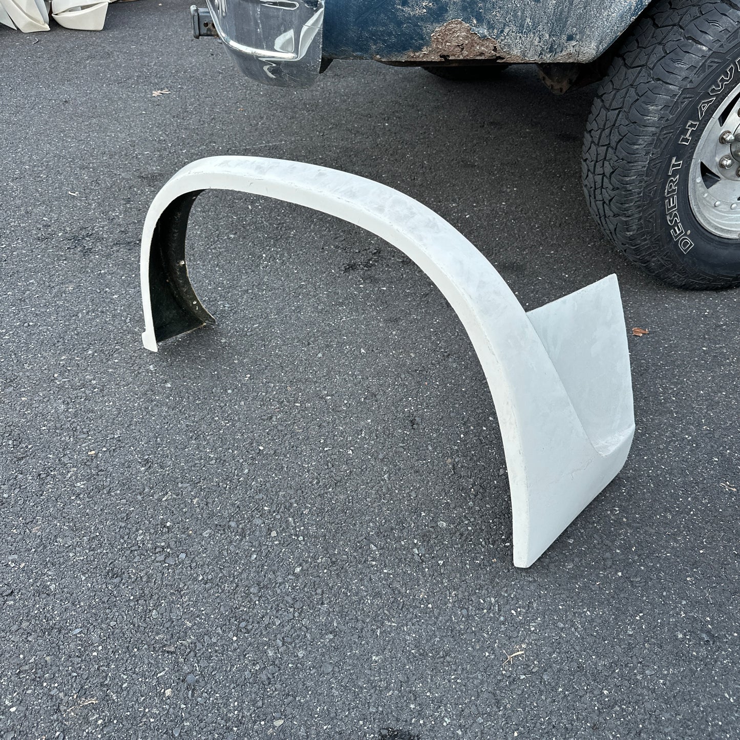71-03 Dodge Ram Van - LEFT REAR Mud Fiberglass Fender Flare