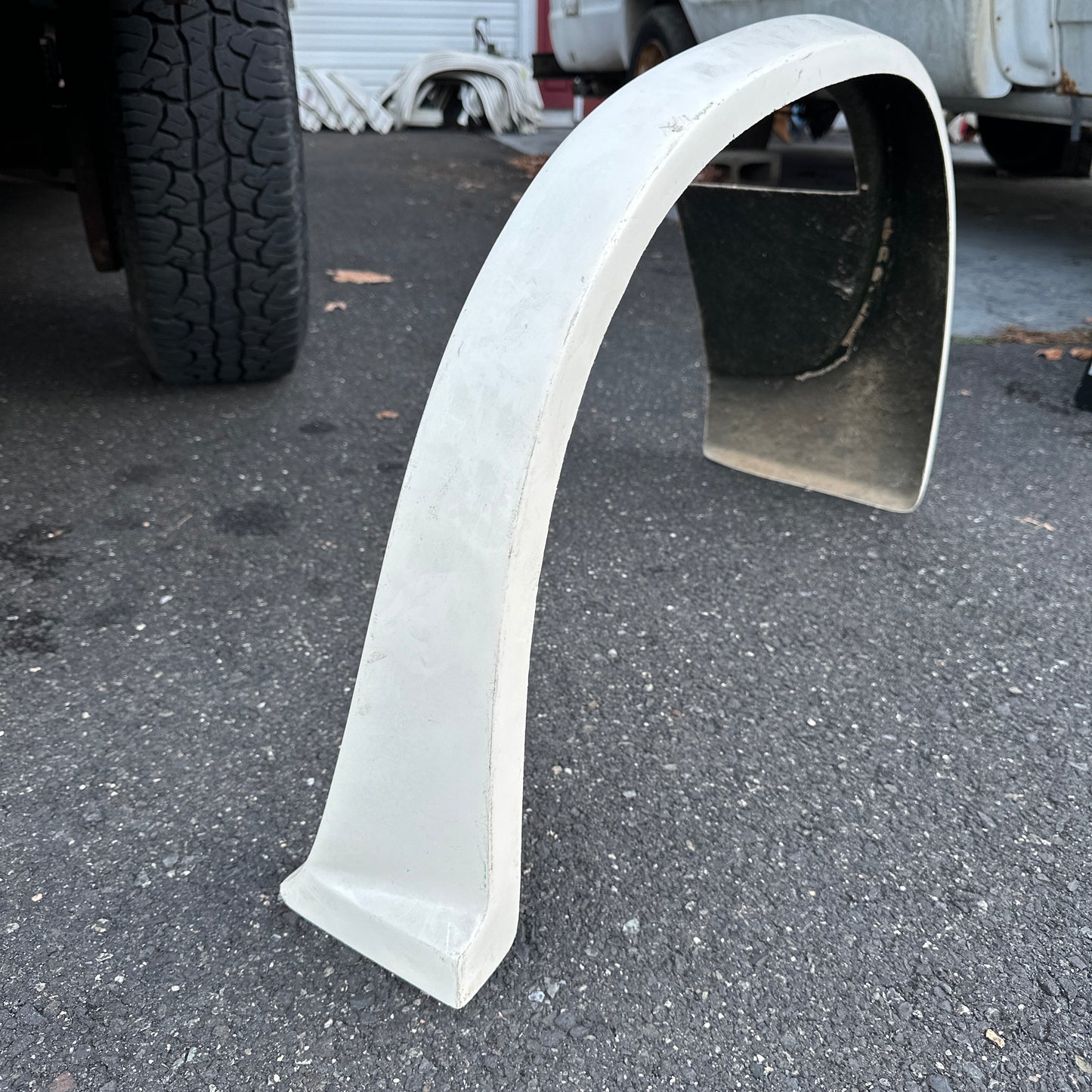 71-03 Dodge Ram Van - LEFT REAR Mud Fiberglass Fender Flare