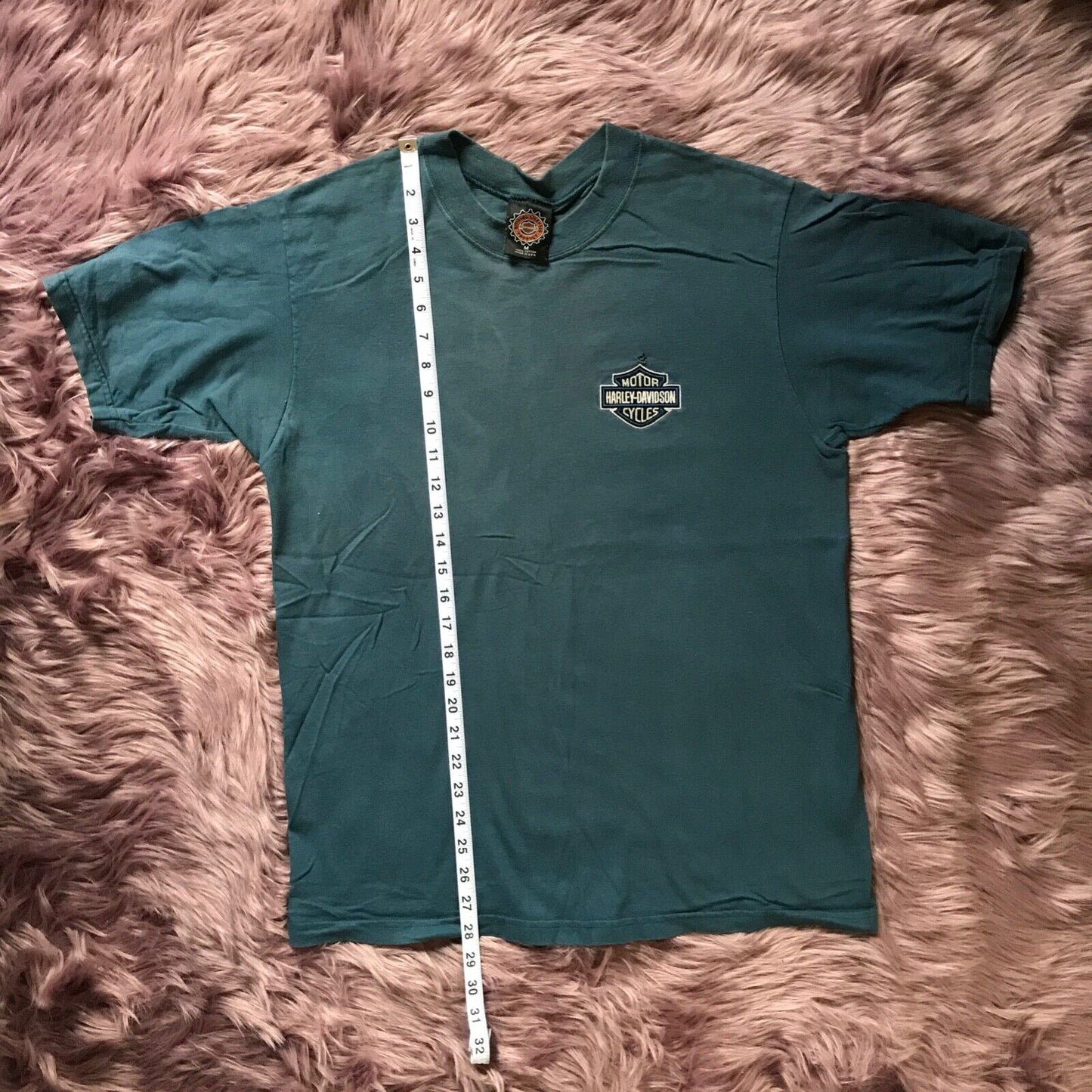 Vintage Harley Davidson Embroidered T-Shirt
