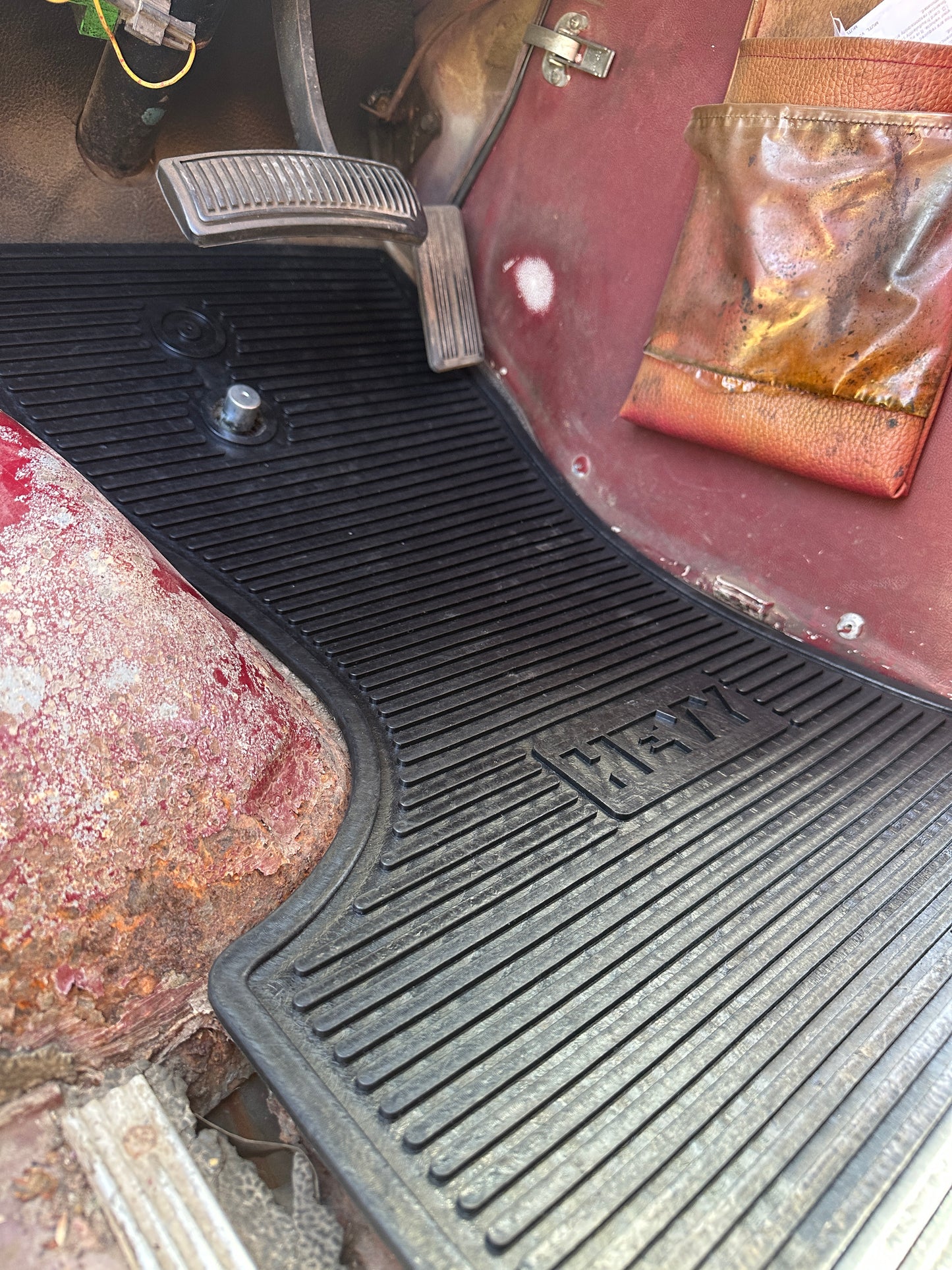 78+ Dodge Van Floor Mats - Hevy BigRig Beef