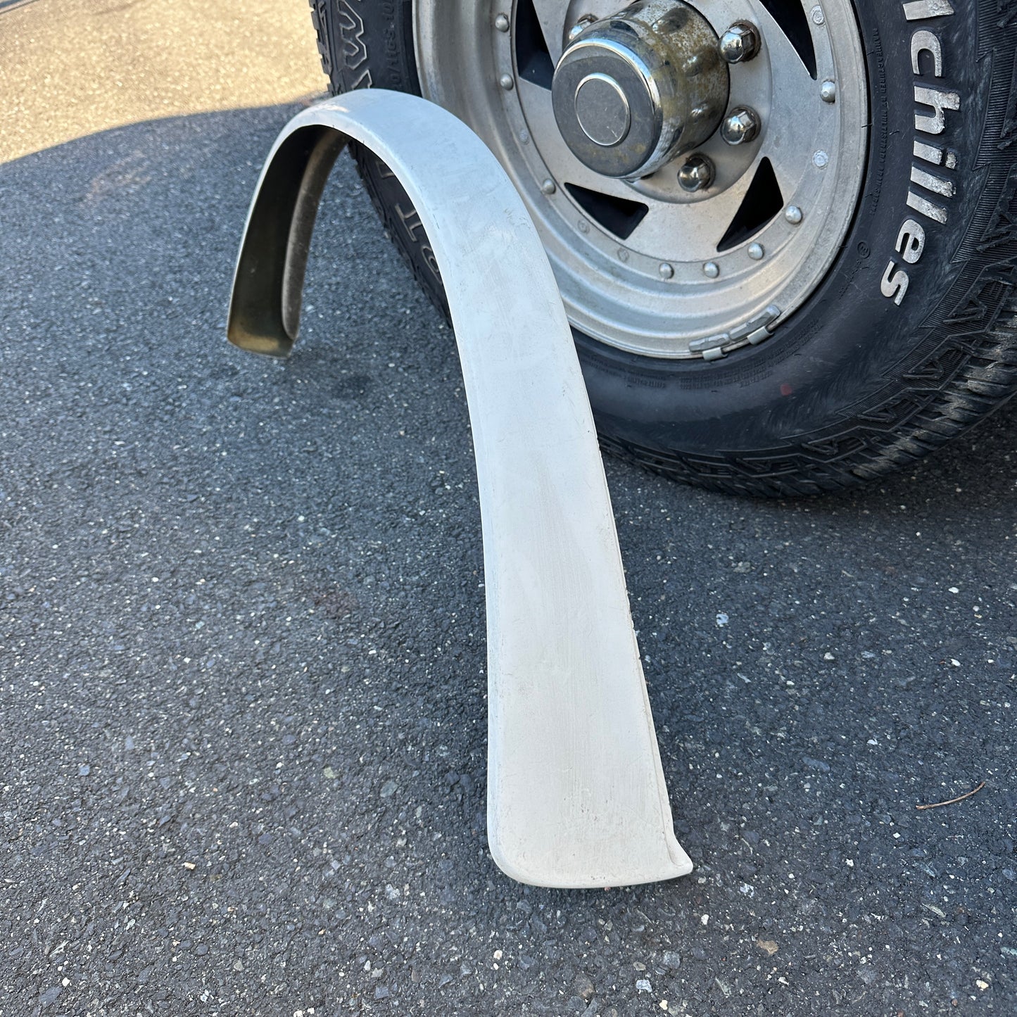 68-74 Ford Van - LEFT FRONT Fiberglass Fender Flare