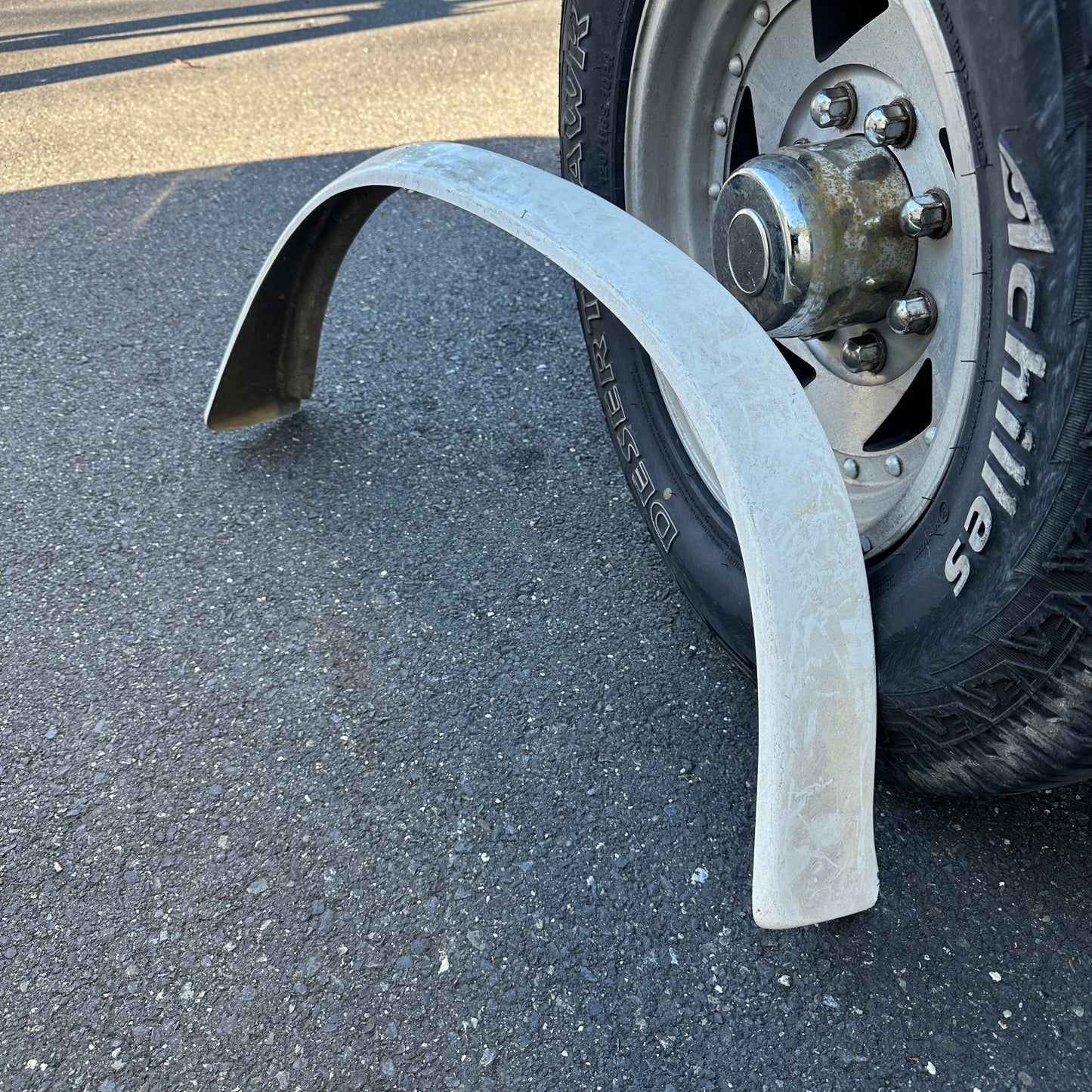 68-74 Ford Van - RIGHT FRONT Fiberglass Fender Flare