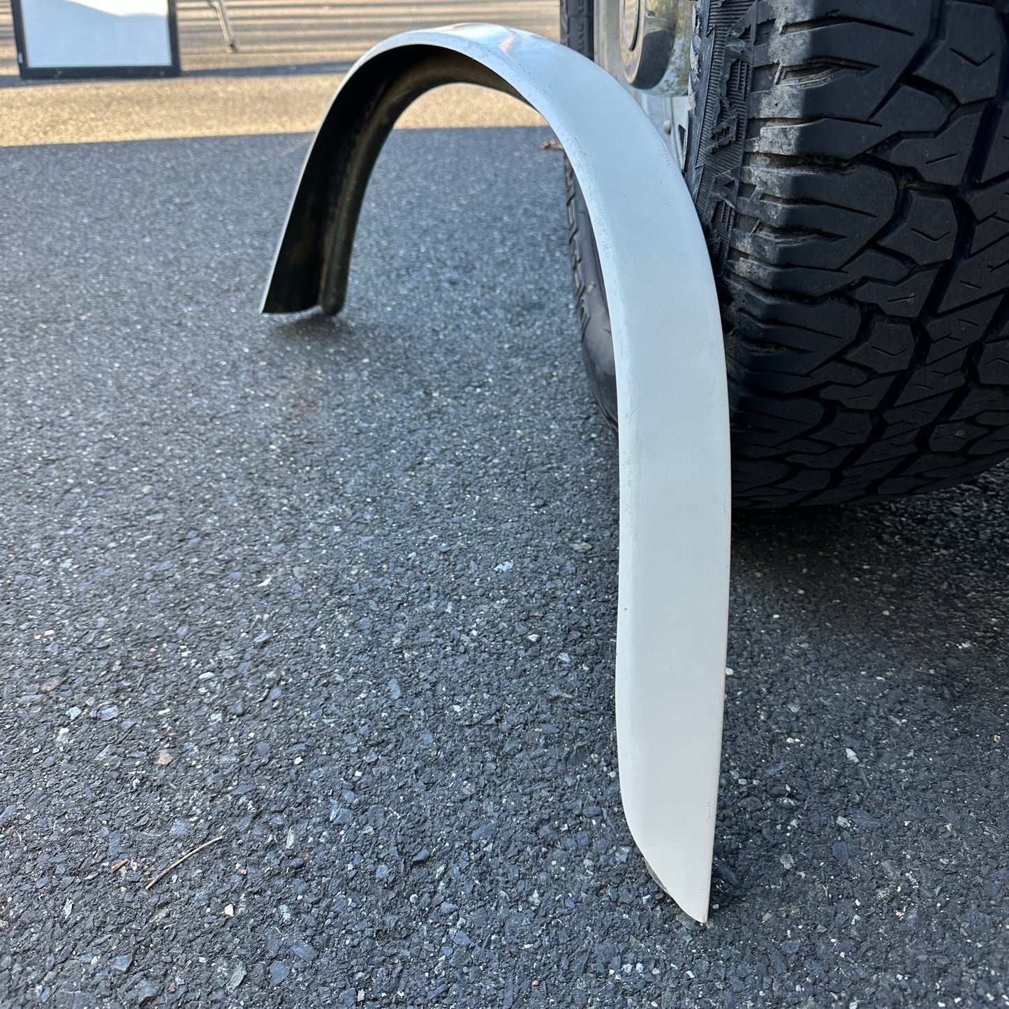 68-74 Ford Van - RIGHT REAR Slim Fiberglass Fender Flare