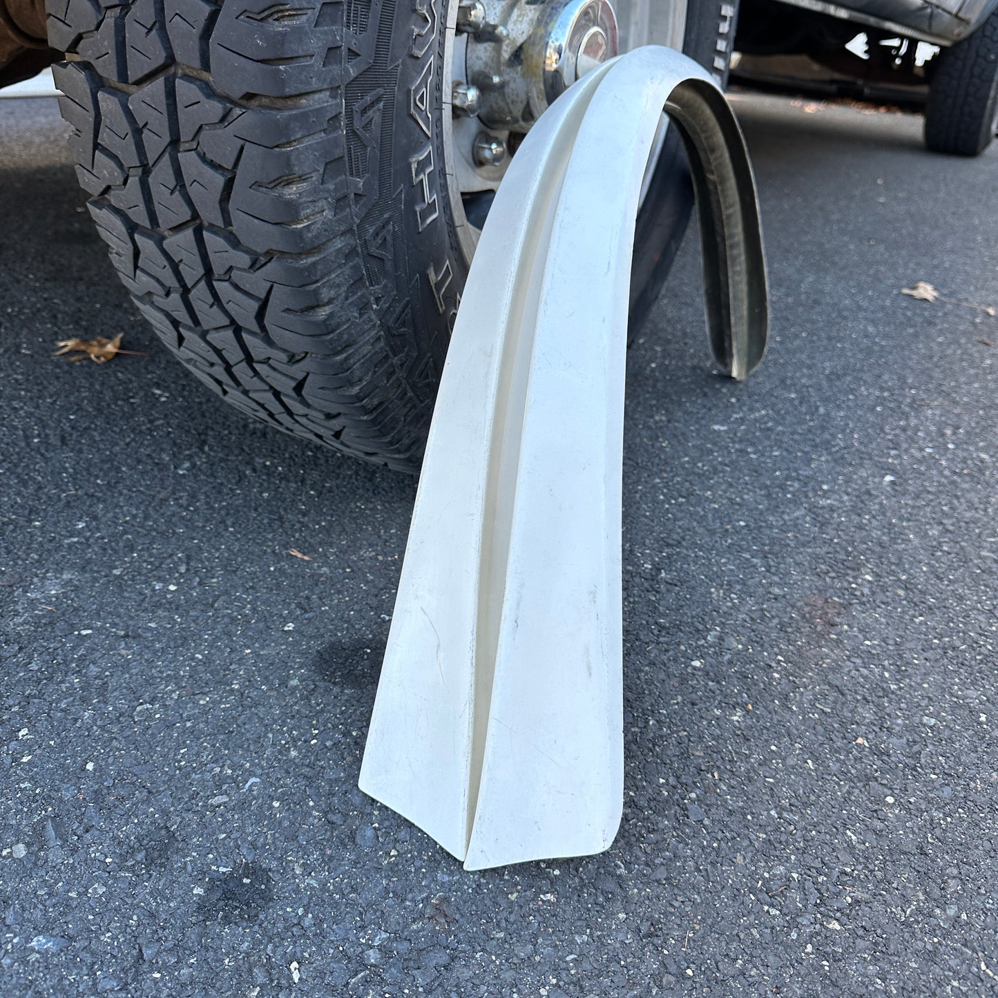 68-74 Ford Van - FRONT Slim Fiberglass Fender Flare pair