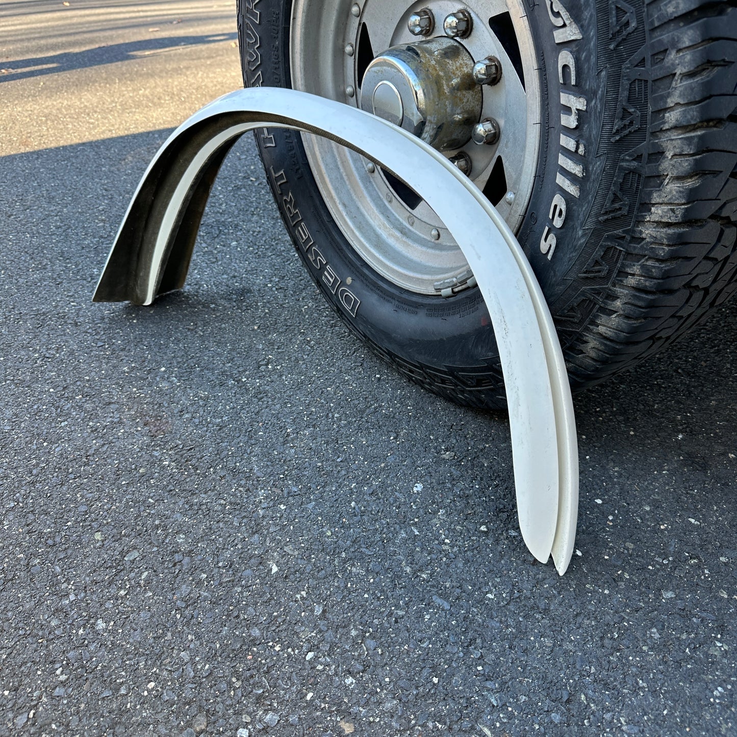68-74 Ford Van - FRONT Slim Fiberglass Fender Flare pair