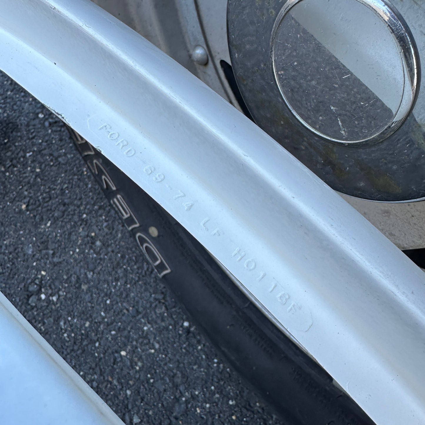 68-74 Ford Van - FRONT Slim Fiberglass Fender Flare pair