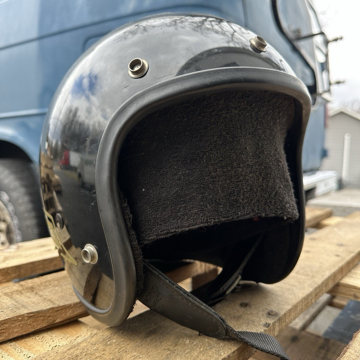 Vintage Harley Davidson 3/4 Helmet
