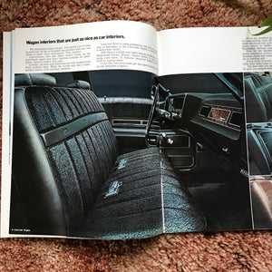 '72 Wagons - Original GM Dealership Brochure