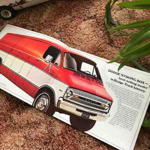 Dodge Trucks: 1973 Tradesman Van - Original Dodge Dealership Brochure